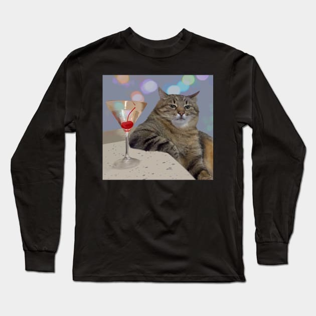 Stepan The Cat meme Long Sleeve T-Shirt by PrimeStore